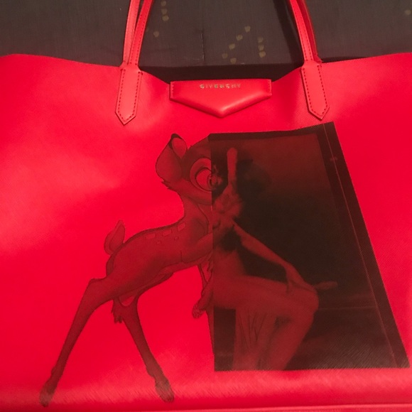 Givenchy Antigona Bambi Tote_RED - Picture 4 of 6